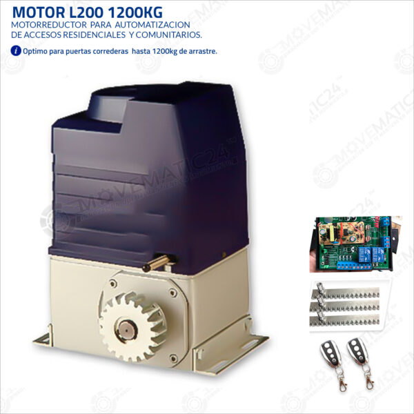Motor L200 1200kg / 220v